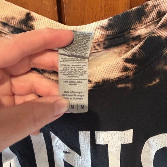 Gildan tshirt short sleeve tie dyed LA Saints or Sinners size medium - Picture 3 of 7